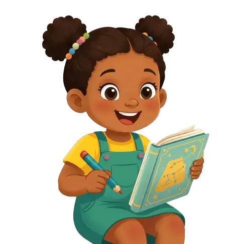 Enfant lisant une histoire
